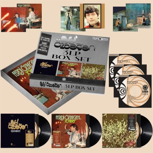 Ferdi Özbeğen - Özel Kutulu 3 LP Box Set